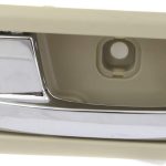 Garage-Pro Interior Door Handle Compatible with 2003-2011 Ford Crown Victoria, Fits 2003-2011 Mercury Grand Marquis Front or Rear, Driver Side Beige Bezel with Chrome Lever